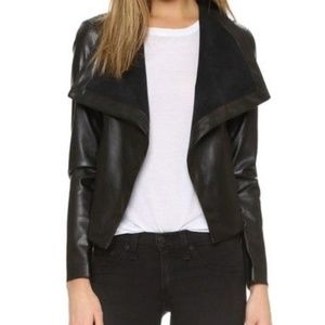 LAST CHANCE BB Dakota Black Vegan Leather Jacket